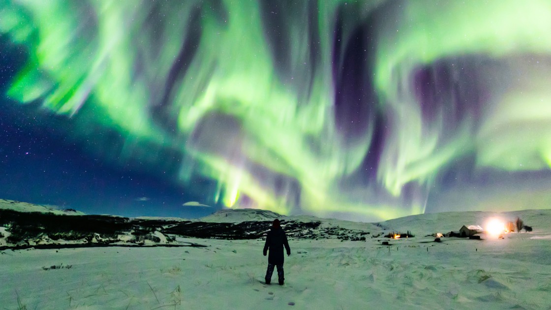 Islande aurore boréale